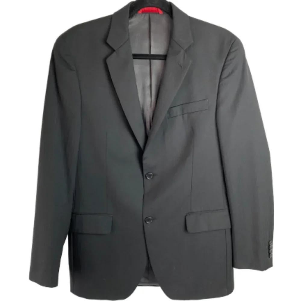 - Alfani | Size 38R. Black Two Button Blazer